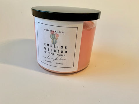 Endless Weekend Soy Wax Candle - 18oz