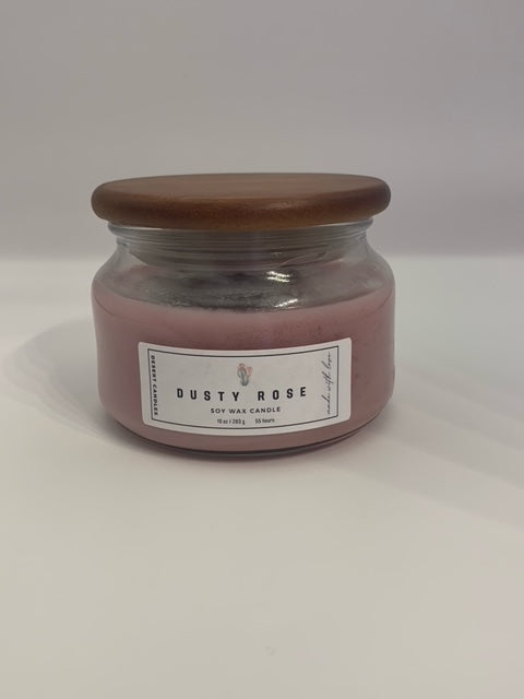 Dusty Rose Soy Candle - 10oz