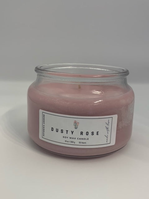 Dusty Rose Soy Candle - 10oz