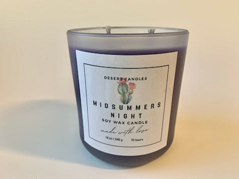 Midsummers Night (type) Soy Wax Candle - 14 oz