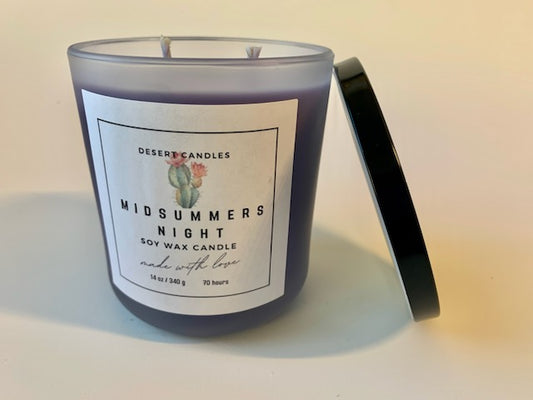 Midsummers Night (type) Soy Wax Candle - 14 oz