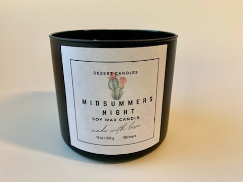 Midsummers Night (type) Soy Wax Candle - 18oz