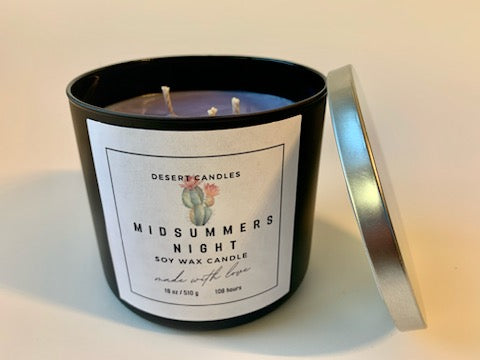 Midsummers Night (type) Soy Wax Candle - 18oz