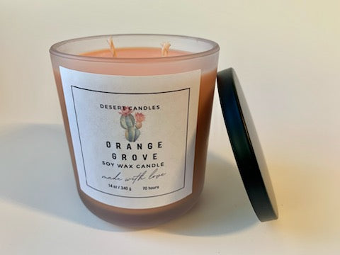 Orange Grove Soy Wax Candle - 14 oz