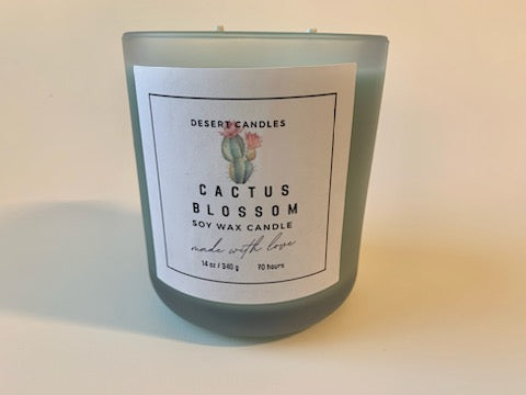 Cactus Blossom Soy Wax Candle - 14 oz