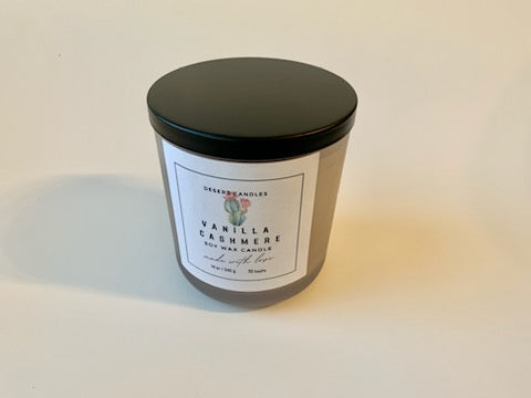 Vanilla Cashmere Soy Wax Candle -14oz